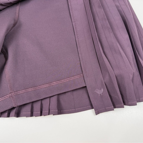 Bad Birdie Double Down Skort LG Purple Jammy Pleated Golf Pickleball Tenniscore - Picture 3 of 7
